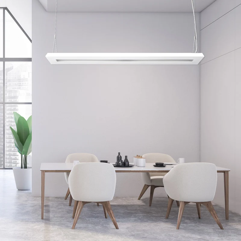 LED Pendelleuchte 120cm/150cm, 51W/64W, 4630lm/6000lm 4000K