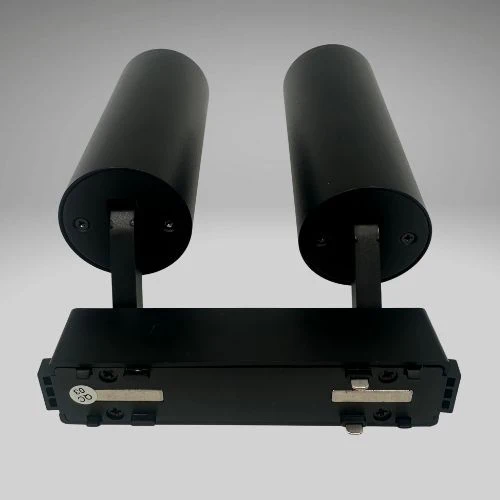 LED "SLIM" Tuya Strahler 2*9W, 2700K-6000K, 24°, Zylinder, schwarz