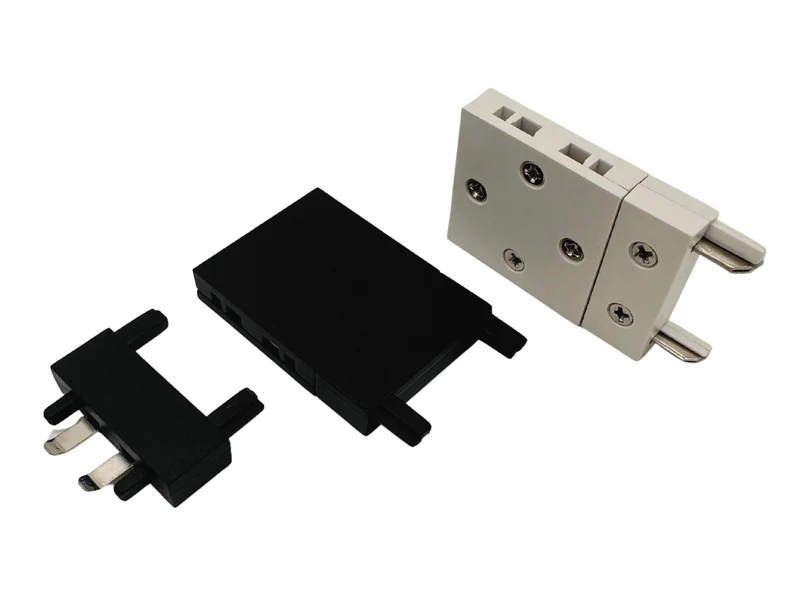 LED "SLIM" Verbinder, leitend, schwarz oder weiss