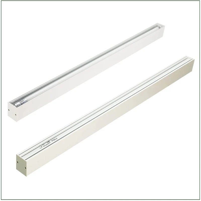 LED Pendelleuchte Anbauleuchte 120cm mit opaler Abdeckung