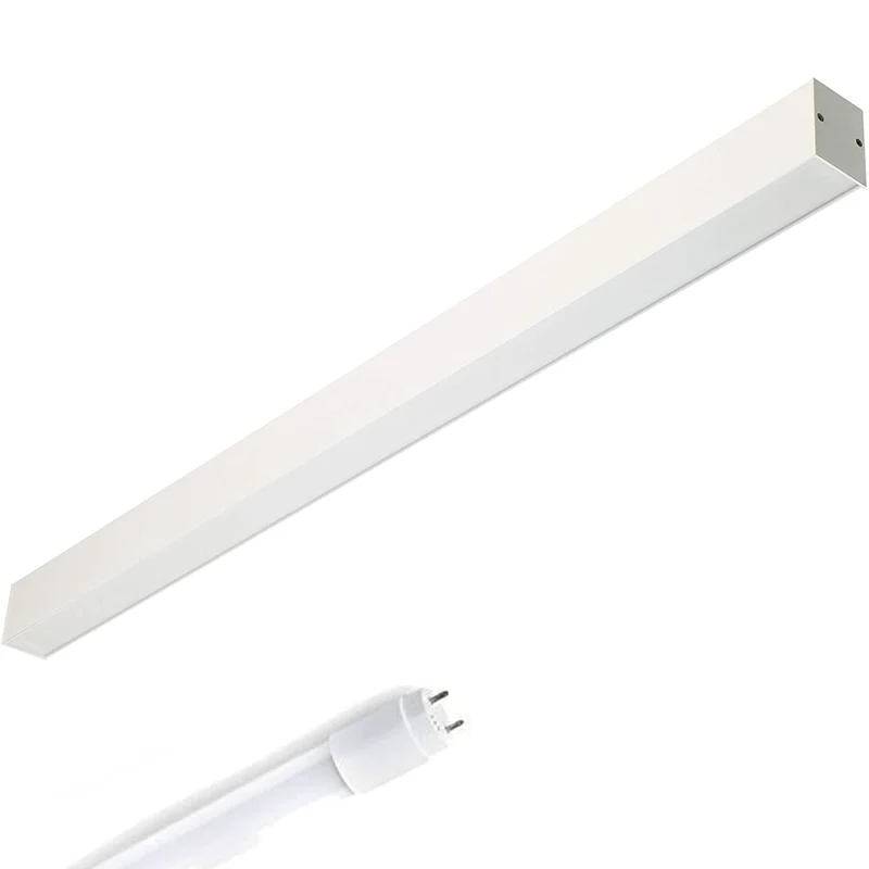 LED Pendelleuchte Anbauleuchte 120cm mit opaler Abdeckung