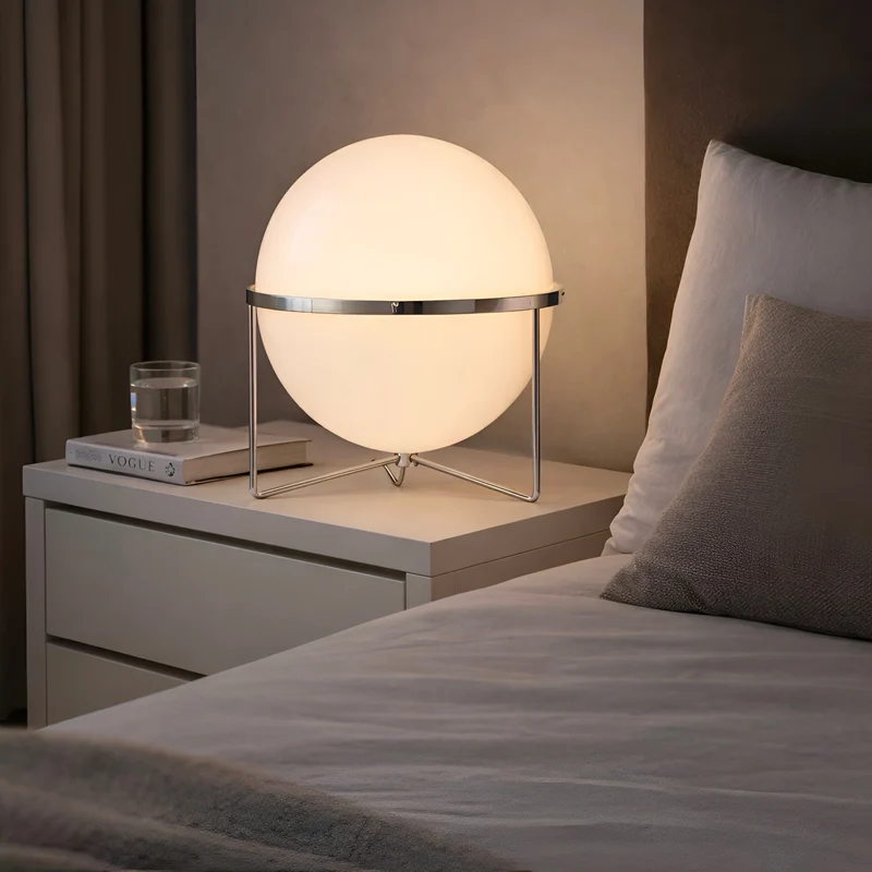 Designer Stehlampe Globo Bianco