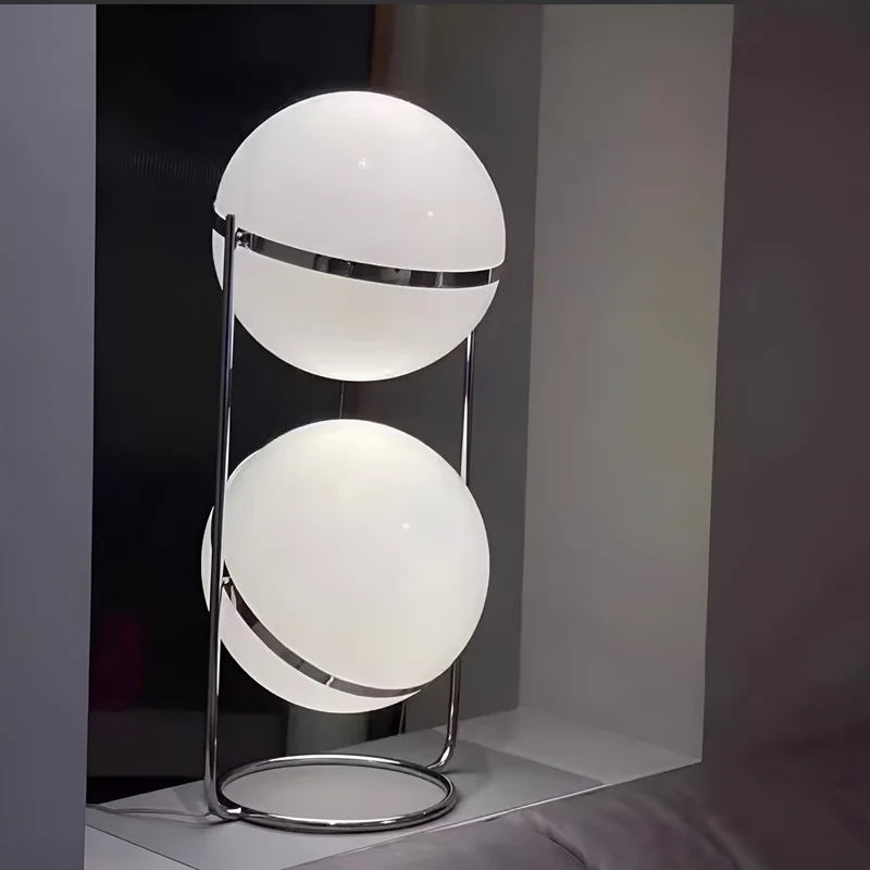Designer Stehlampe Globo Bianco