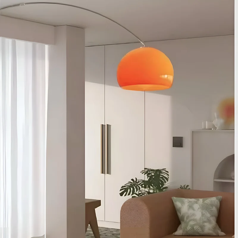 Bogen-Stehlampe Arancio
