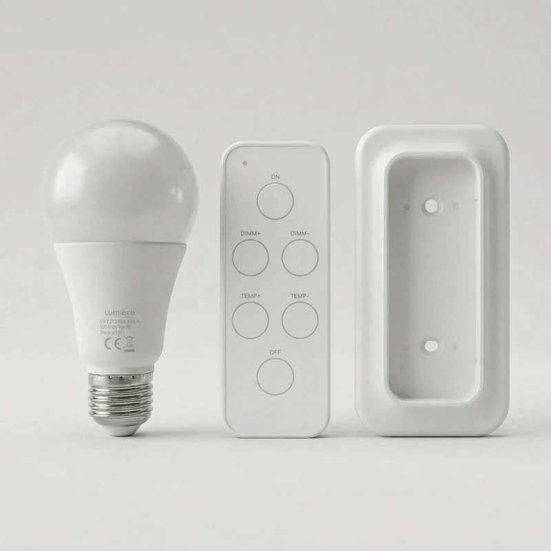 V2 Smart Home E27 LED Leuchtmittel mit Fernbedienung