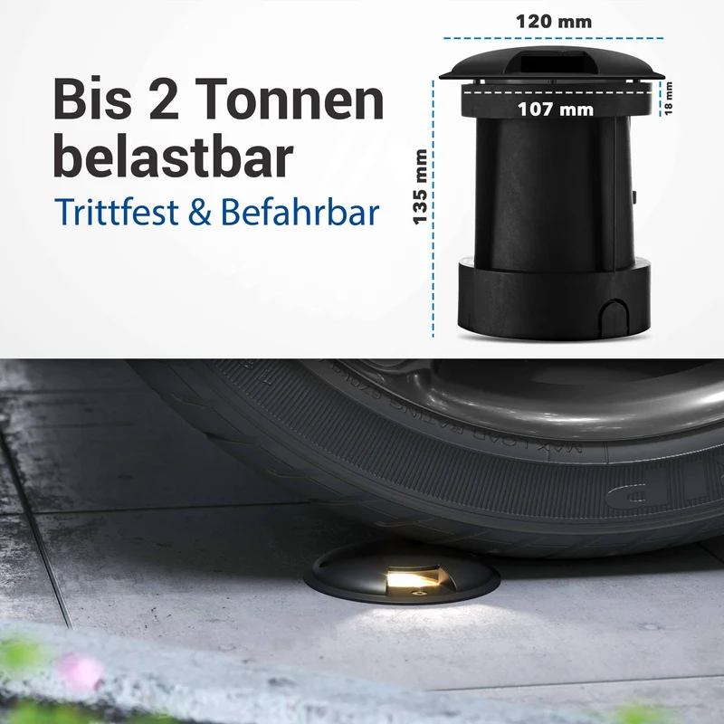 LED Bodenleuchte in Schwarz 1-flammig mit RGB Farbwechsel - Smart Home Alexa & Google