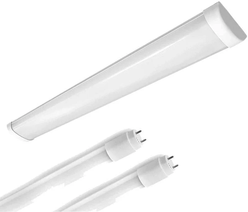 LED Aufbauleuchte 120cm 2-flammig vorverdrahtet für LED Röhren