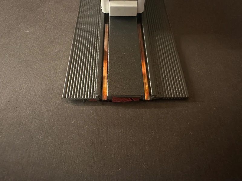 LED SLIM Einbau Schiene, Tuya, 2M, 48V, schwarz