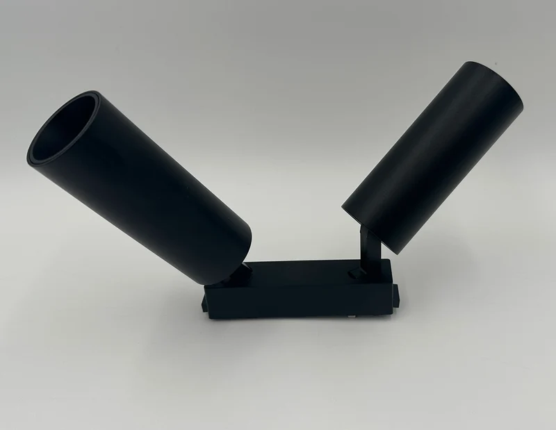 Slim Strahler Double 2x12W, 2700K, 24°, DALI, schwarz oder weiß
