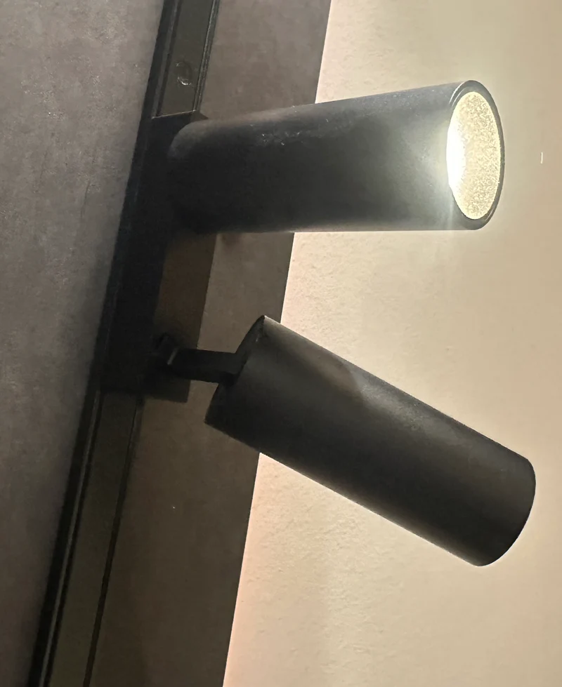 Slim Strahler Double 2x12W, 2700K, 24°, DALI, schwarz oder weiß