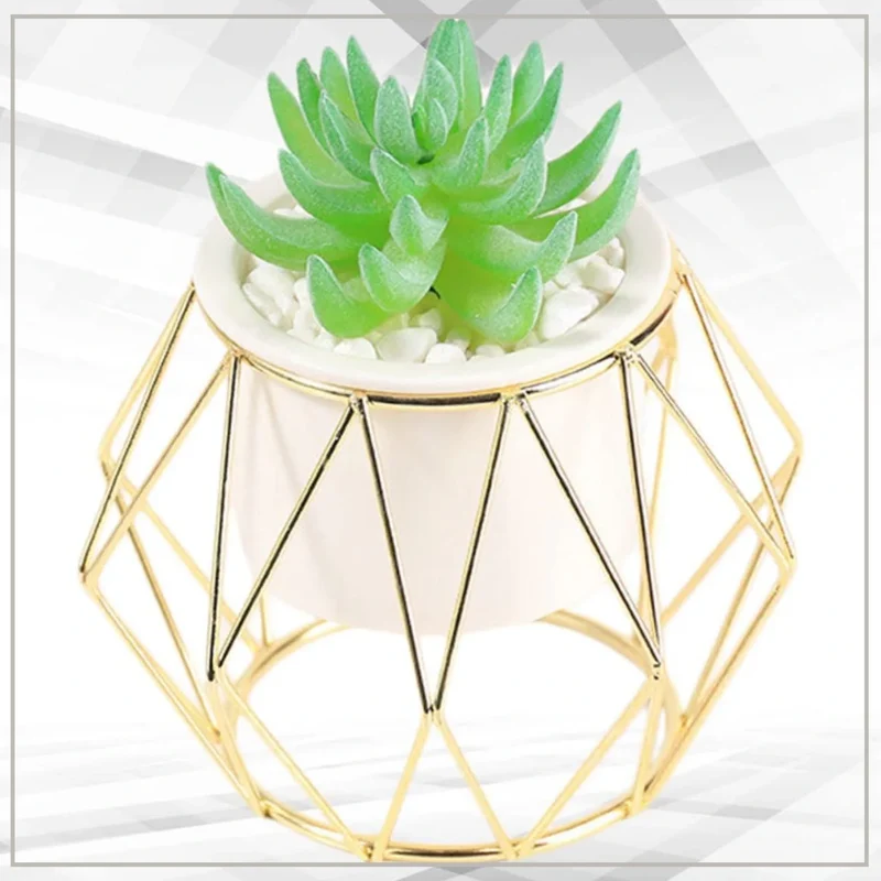 Geometric Flower Vase