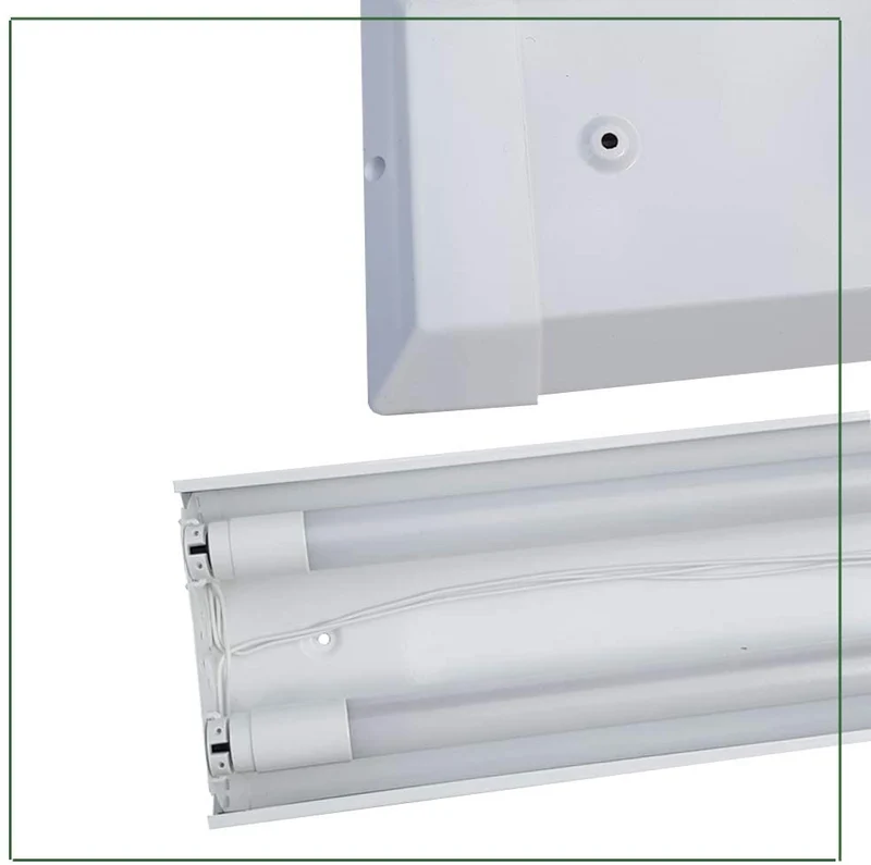 LED Aufbauleuchte 60cm 2-flammig vorverdrahtet für LED Röhren