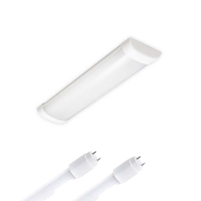 LED Aufbauleuchte 60cm 2-flammig vorverdrahtet für LED Röhren