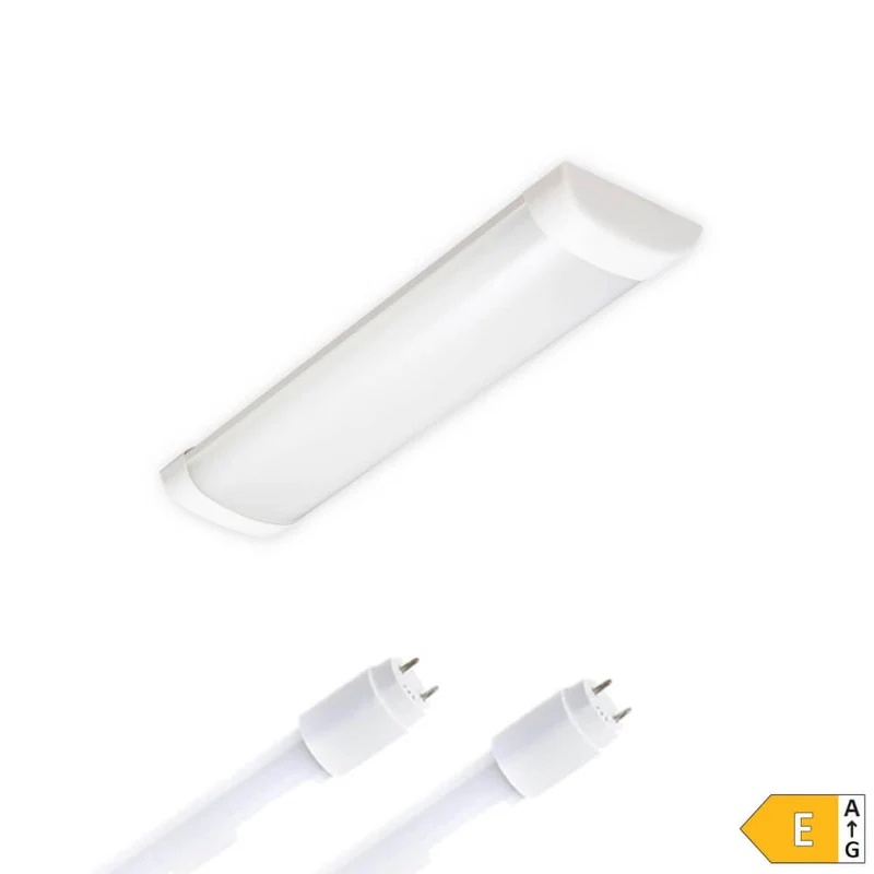 LED Aufbauleuchte 60cm 2-flammig vorverdrahtet für LED Röhren