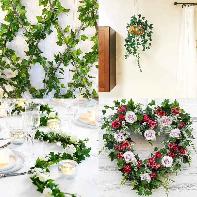 Artificial Bail Plant - Ivy Leaves - Pack of 6/12
