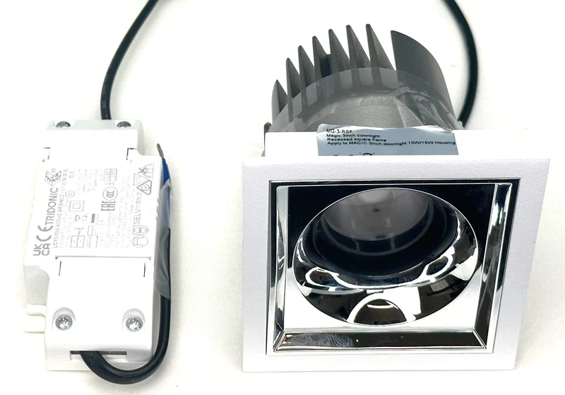 LED Einbaustrahler "Core", 15W, 2700K, CRI>90, IP20