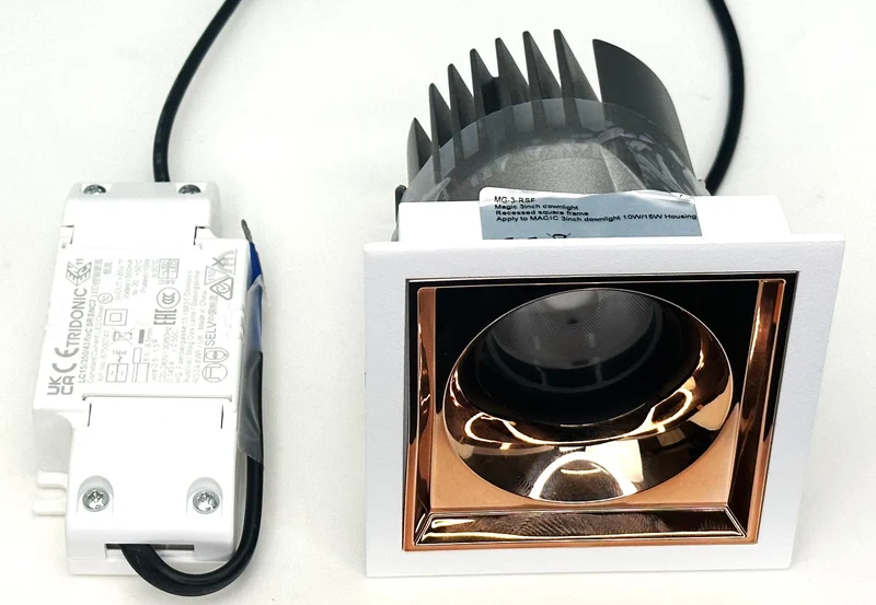LED Einbaustrahler "Core", 15W, 2700K, CRI>90, IP20