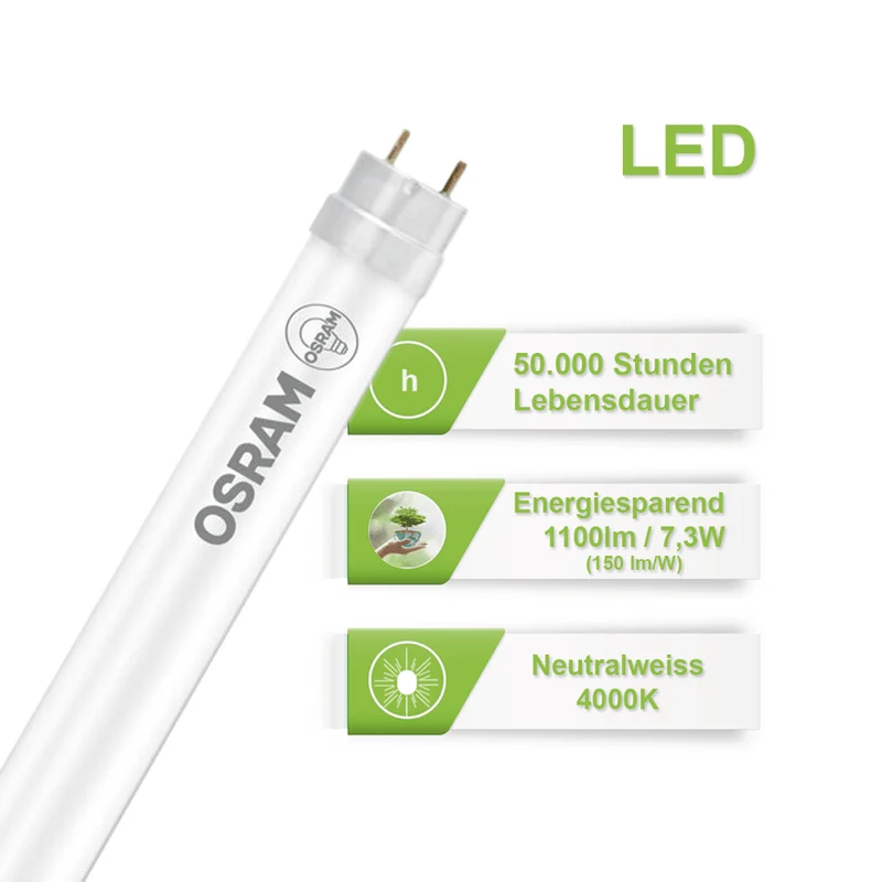 Osram LED Röhre 7,3W 600mm 1100lm 4000K