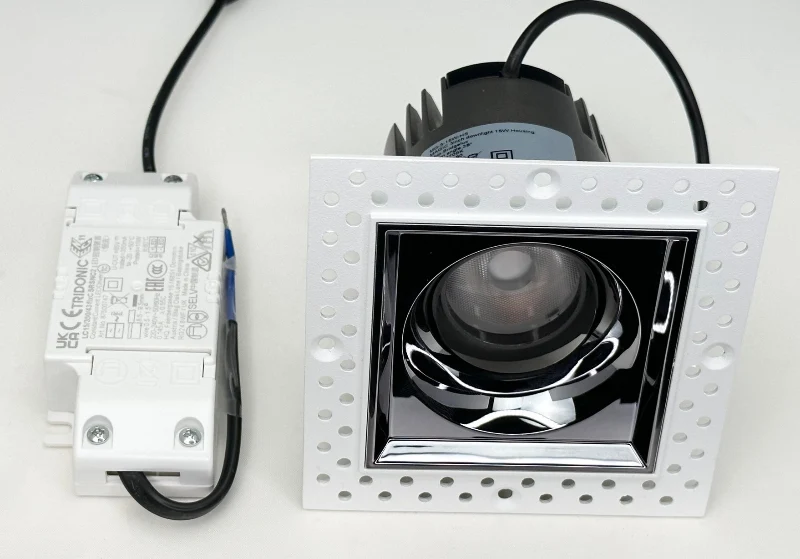 LED Einbaustrahler "Core", 15W, 2700K, CRI>90, IP20