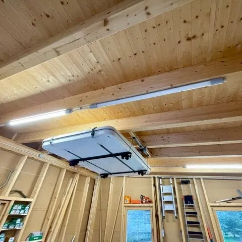 Schmale LED Feuchtraumleuchte 33W COB 4000lm 4000K IP65