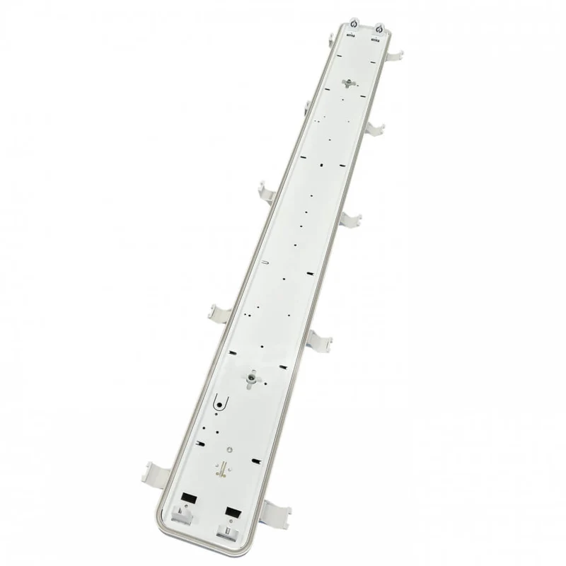 LED Feuchtraumleuchte 120cm 2-flm. vorverdrahtet für LED Röhren