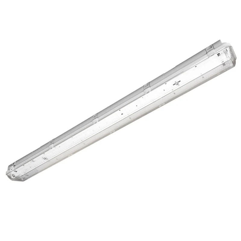 LED Feuchtraumleuchte 120cm 2-flm. vorverdrahtet für LED Röhren