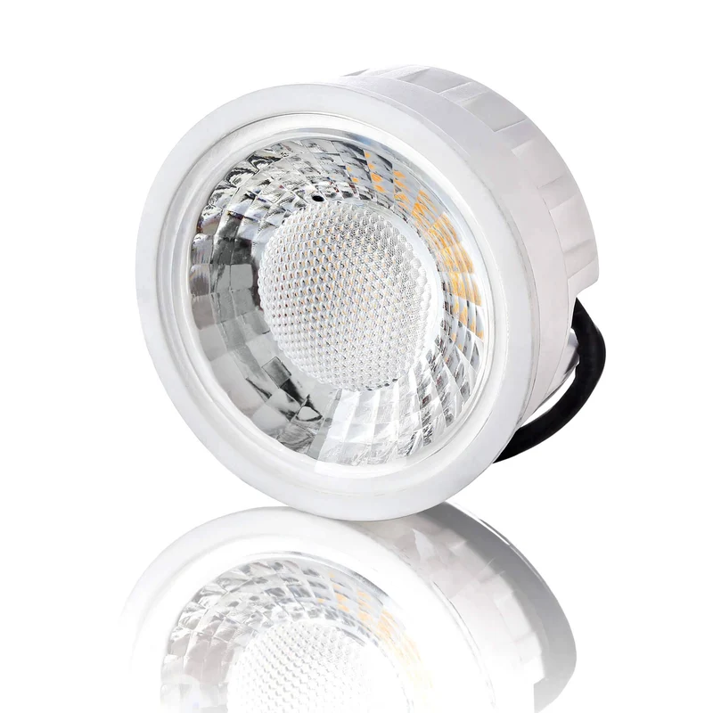 LED Einbaustrahler Flach - Altmessing Eckig 5W LED Dimmbar - Rapid