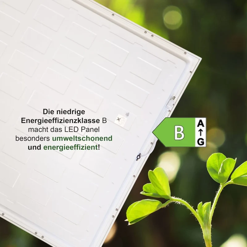 Hochwertiges LED Panel 62x62cm 7000lm 4000K (neutralweiß), 45 Watt (inkl. Treiber)
