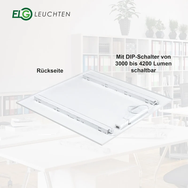 LED Panel Low-Glare 4200lm 4000K 24 bis 36 Watt