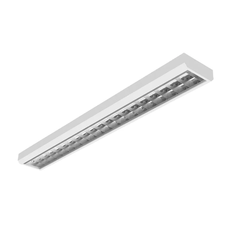 LED Rasteranbauleuchte Single-Raster 120cm 1-flammig vorverdrahtet für LED Röhren