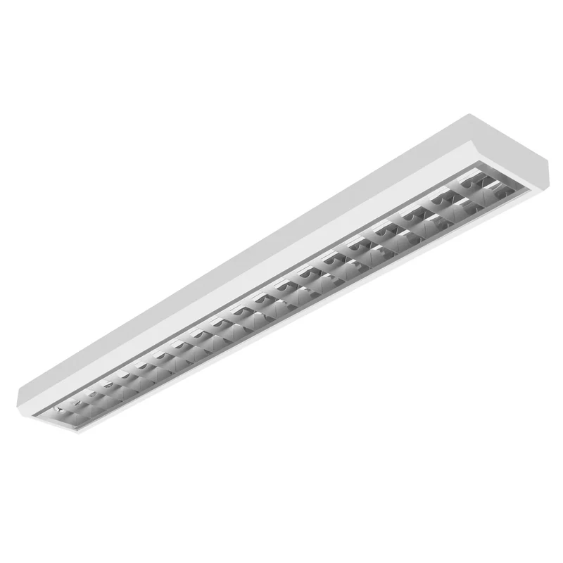 LED Rasteranbauleuchte Single-Raster 120cm 1-flammig vorverdrahtet für LED Röhren