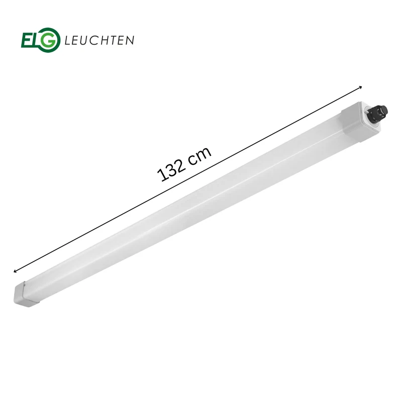 LED Feuchtraumleuchte IP66 120cm 4000K oder 6500K 36W 4300lm