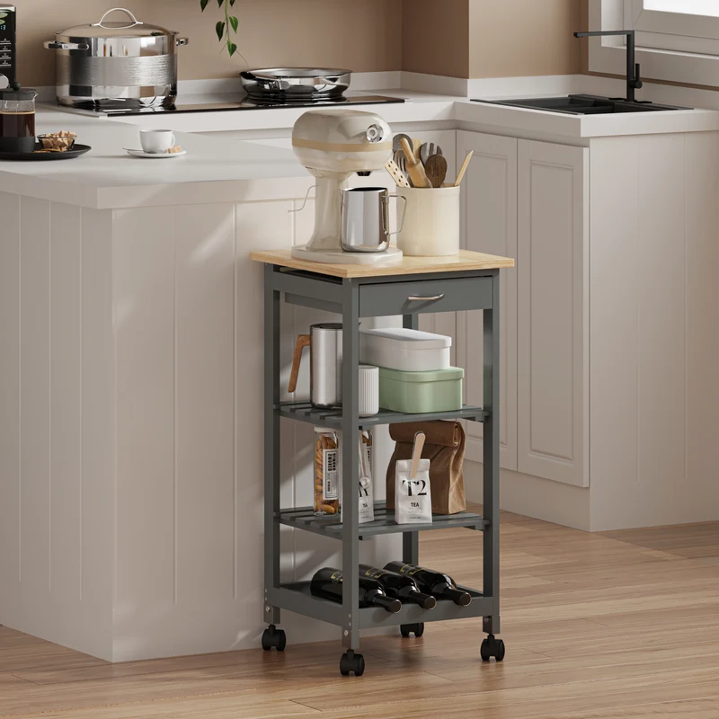 Servierwagen Biel 76x37x37 cm [en.casa]