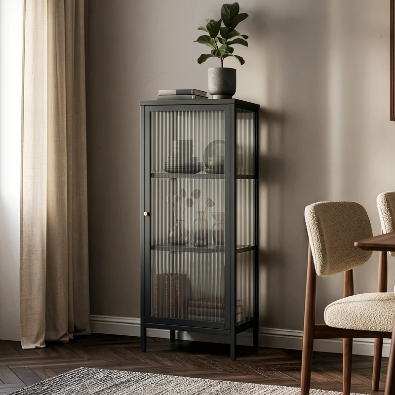 Vitrinenschrank Vinterhavn [en.casa]