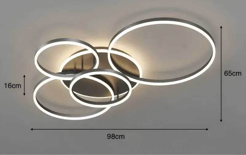 Deckenlampe Halo Modern