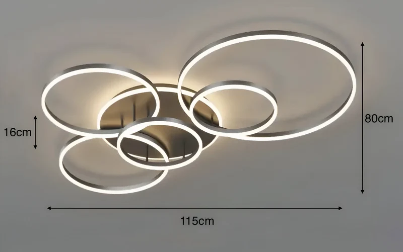 Deckenlampe Halo Modern