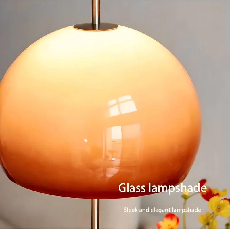 Vintage Tischleuchte Arancio