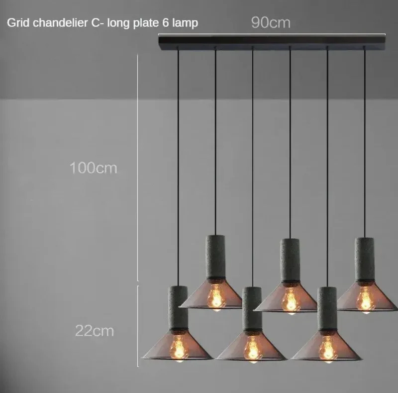 Hängelampe Nordic Concrete