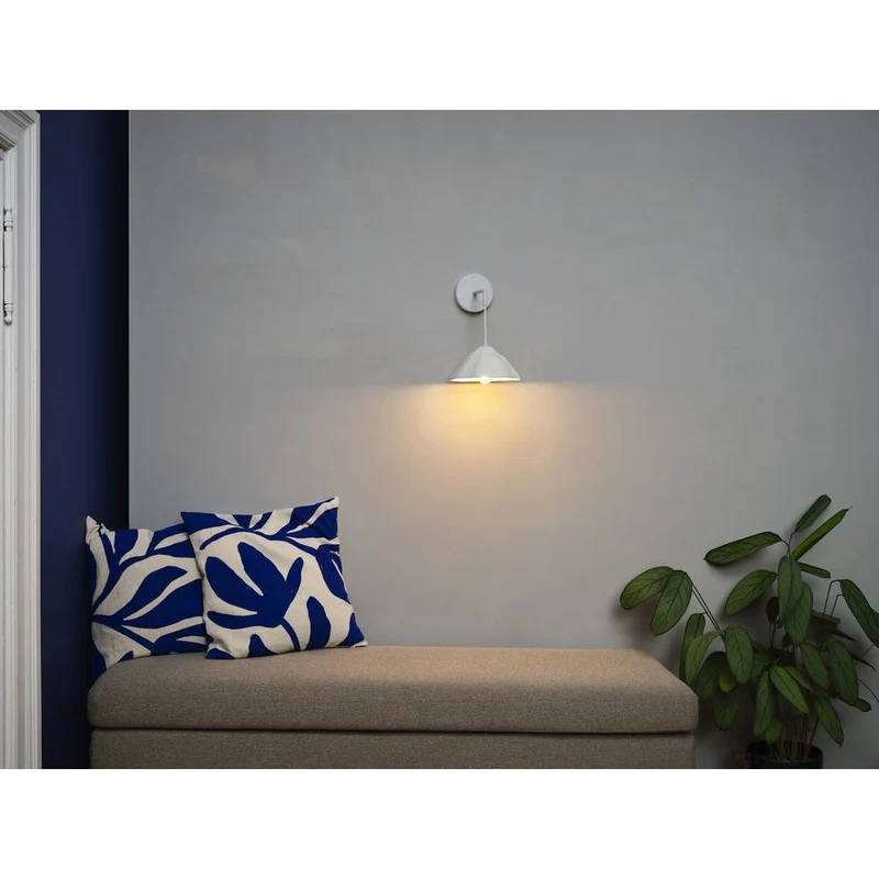 OSRAM DECOR Wandleuchte Decor Lotus Leaf weiß, E14, 219 mm