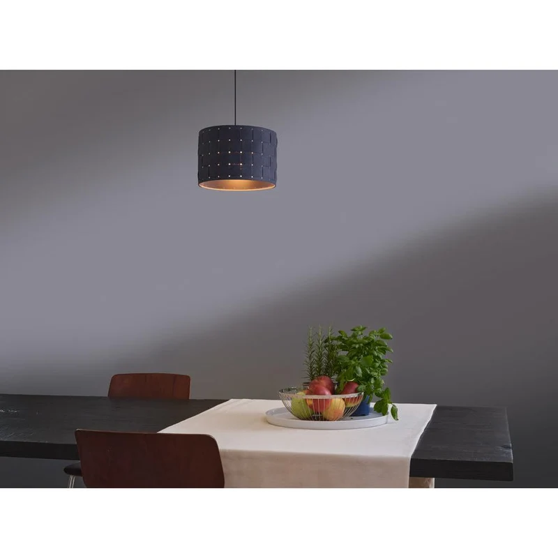 OSRAM DECOR Pendelleuchte Decor Felt Weaving grau, E27, 280 mm