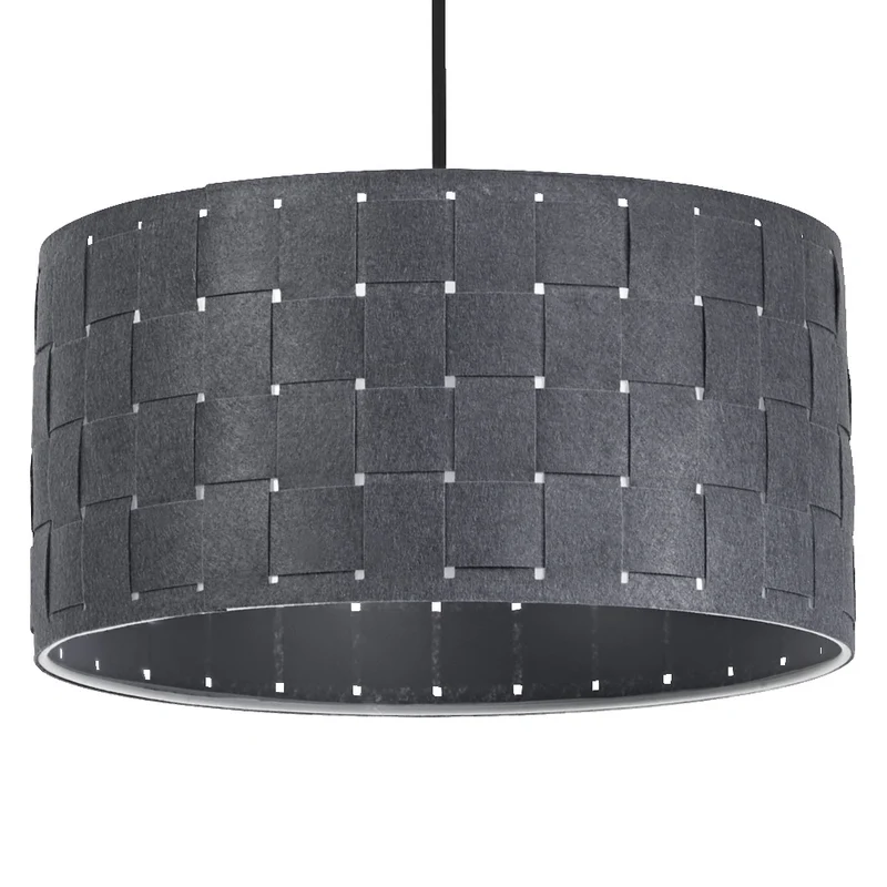 OSRAM DECOR Pendelleuchte Decor Felt Weaving grau, E27, 380 mm