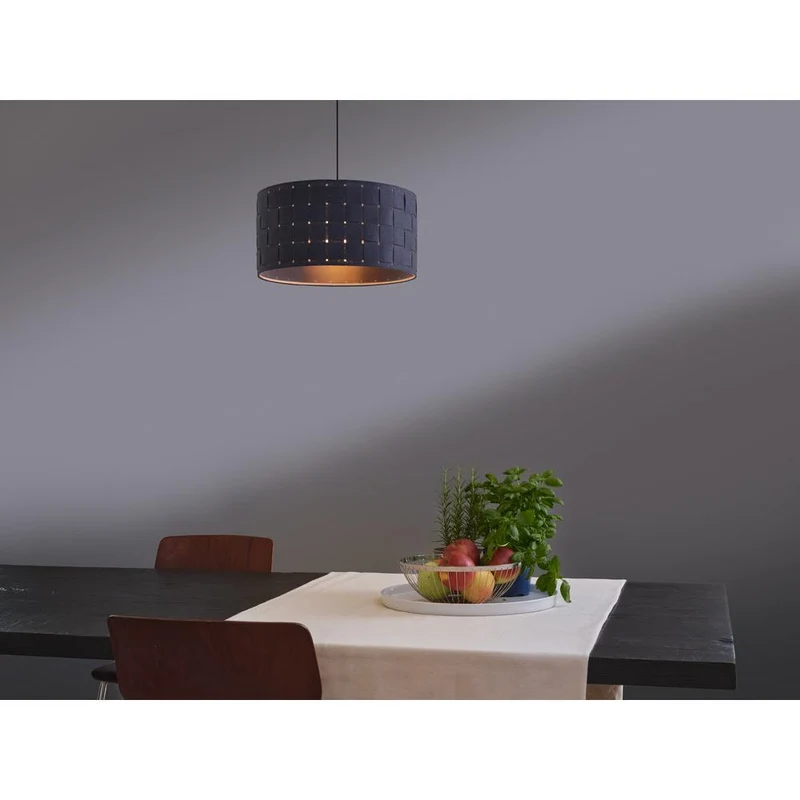 OSRAM DECOR Pendelleuchte Decor Felt Weaving grau, E27, 380 mm