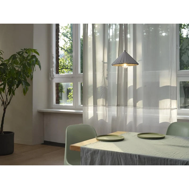 OSRAM DECOR Concrete Pyramid Beton Pendelleuchte, E27, 250 mm