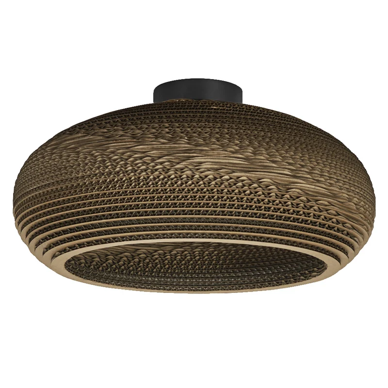 OSRAM DECOR Deckenleuchte Decor Cardboard Drop braun, E27