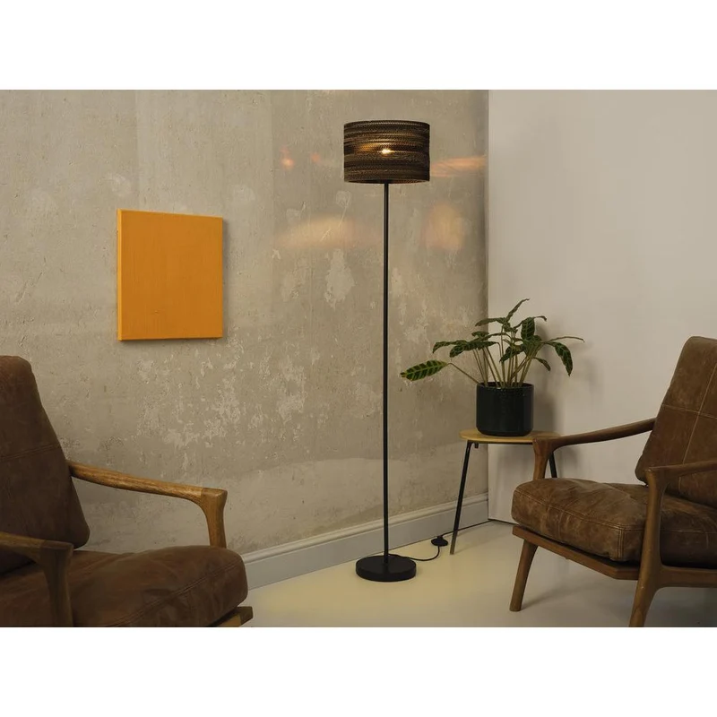 OSRAM DECOR Standleuchte Decor Cardboard Cylinder braun, E27