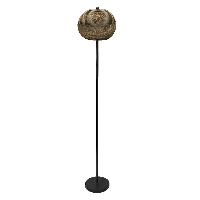OSRAM DECOR Standleuchte Decor Cardboard Ball braun, E27