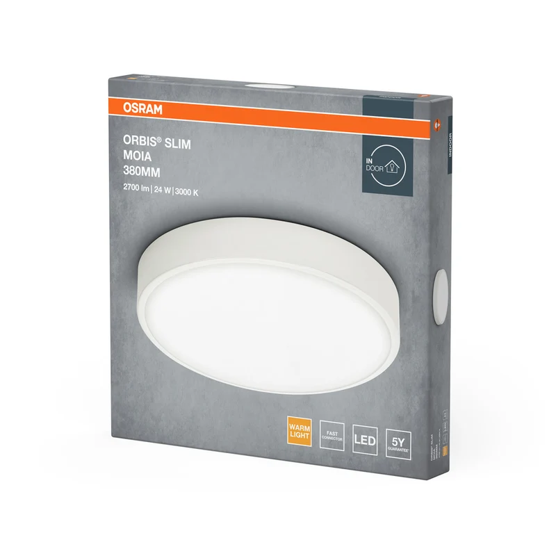 OSRAM ORBIS Slim Moia Deckenleuchte, weiß, 24W, 2600lm