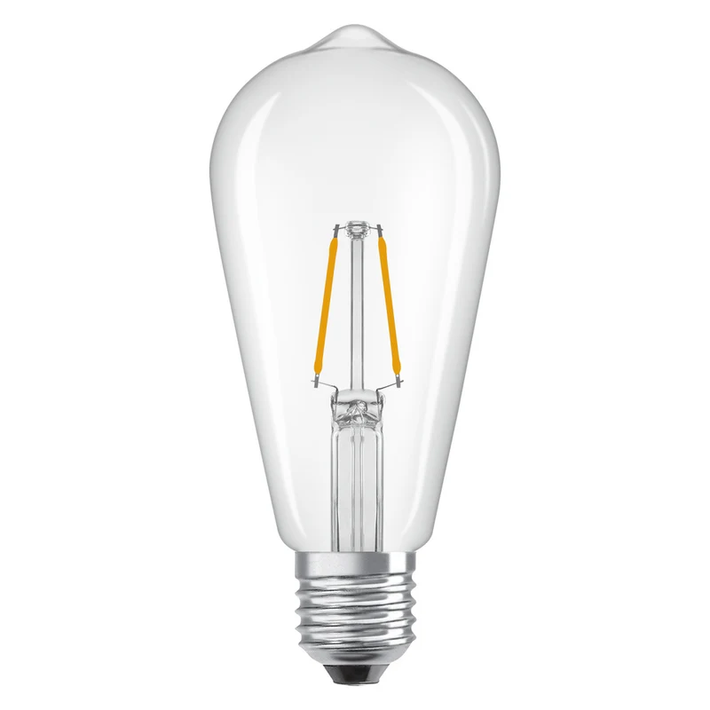 OSRAM LED Lampe LED Retrofit CLASSIC ST 2.5W 827 Clear E27, 250 lm, 2700 K, Warmweiß