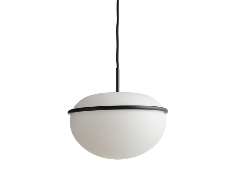 Woud - Pump Pendelleuchte, Ø 26 cm, schwarz / weiß