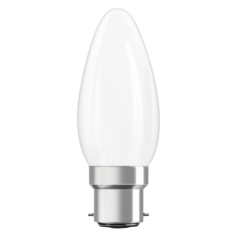 OSRAM LED Lampe LED Retrofit CLASSIC B 2.5W 827 Frosted B22d, 250 lm, 2700 K, Warmweiß